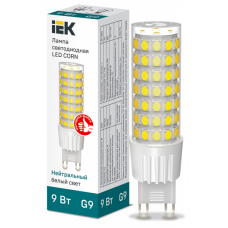 Лампа св/д IEK G9 9Вт 230В 4000К керамика