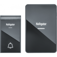 Звонок беспроводной электрический Navigator 80 512 NDB-D-DC06-1V1-BL