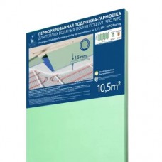 Подложка Гармошка д/теплого пола 1050*500*1.5м, LVT/SPC/WPC 10,5 кв.м.МНХ/12