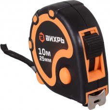 Рулетка 10м*25мм Вихрь