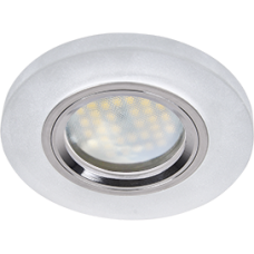 Спот Ecola MR16 DL1650 круг Стекло Матовый/Хром FN1650EFF
