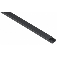 Кабель-канал IEK Элекор 20*10 Черный (1шт.*2м)/  EL-KK10-020-010-1-K02