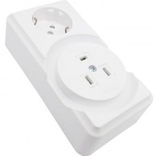 Блок Bylectrica для электроплиты 16А+РШ 2Р+РЕ 32А ОУ 250В бел БРА32-016