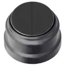 Выкл. Bylectrica РЕТРО 2кл. ОУ 10А IP20 Черный А5 10-2202