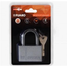 Замок навесной Fuaro PL 2560 (60мм) 4 ключа