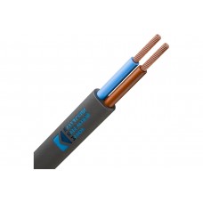 Провод ШВВП 2*0,75 черный ГОСТ ККЗ