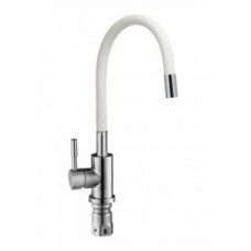 Смеситель LUCKY TAP д\к KD-4025-071W-48 бок. ручка, гайка, d.40, гибкий белый изл (без подв.) (1687) Смеситель LUCKY TAP д\к KD-4025-071W-48 бок. ручка, гайка, d.40, гибкий белый изл (без подв.) (1687)