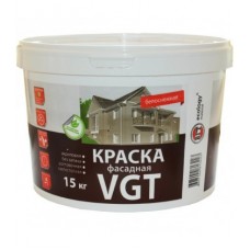 Краска ВДАК-1180 фасадная белоснежная 15кг. ВГТ