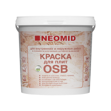 Краска-грунт Неомид 1кг д/плит OSB проф 3 в 1