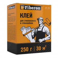 Клей д/стеклохолста и стеклообоев 250гр Fiberon