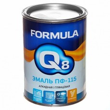 Эмаль ПФ-115 Зеленая 0,4кг FORMULA Q8