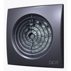 Вентилятор осевой AURA 4 С  D100  dark gray metal