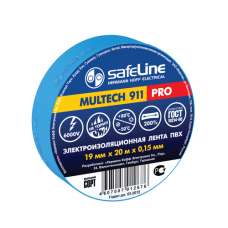 Изолента Safeline 19мм*20м синяя
