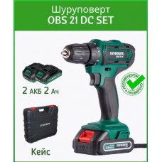 Аккум.дрель-шуруповёрт FAVOURITE OBS 21 DC SET 21B 1.5 Ач