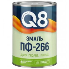 Эмаль ПФ-266 Красно-коричневая 0,8кг FORMULA Q8(14)