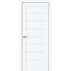 Дверь ПЭТ Браво-20 White Silk 200*80