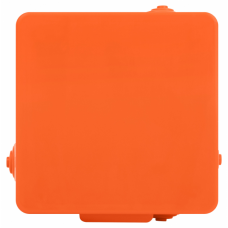Коробка огнест. ЭРА для о/п 100*100*50 8P IP54 KOR-100-100-50-8g-OR-FR оранж.