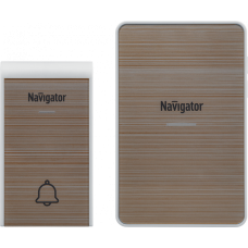 Звонок беспроводной электрический Navigator 80 511 NDB-D-DC06-1V1-Be