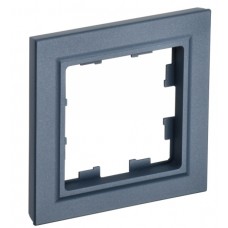 Рамка IEK BRITE 1-мест. РУ-1-БрМ мар.