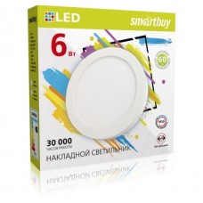 Св-к св/д Smartbuy Round SDL 6W/6500K/IP40