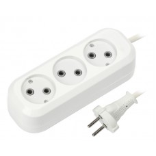 Удлинитель Smartbuy 3*2м б/з 10А/2,2кВт ПВС 2*1,0