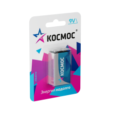 Батарейки Космос 6LR61 9V Alkaline 1BL