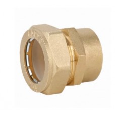 G1251.1505 Муфта обжим латунь 15*3/4" ВН
