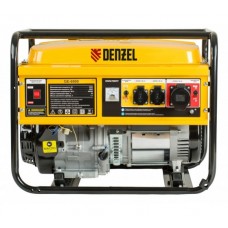 Генератор бенз. Denzel GE 6900, 5.5кВт 220В/50Гц 25л. ручн. старт 94637