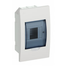 Бокс IEK KREPTA 3 ЩРВ-П-4 IP41 белый