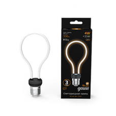 Лампа св/д Gauss Filament Artline A72 4W 2700K E27 milky 1004802104
