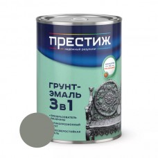 Грунт эмаль 3 в 1   0,9л. Серая Престиж