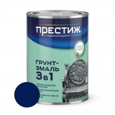 Грунт эмаль 3 в 1   0,9л. Синяя Престиж