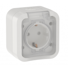 Розетка IEK TORS TS-R16-16-55-K01 1-я с з/к кр. 16А IP55 TS320 белый Розетка IEK TORS TS-R16-16-55-K01 1-я с з/к кр. 16А IP55 TS320 белый