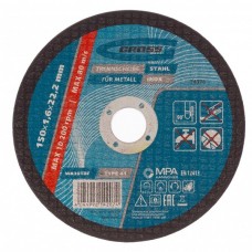 Круг отрезной по металлу GROSS 1,6*150*22,2 74376