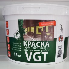 Краска ВДАК-1180 д/вн. и нар.работ белоснежная 15кг. ВГТ