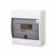 Бокс Systeme Electric Easy9 ЩРН-П-8 прозр. 1ряд/8модулей IP40 IK07 63A