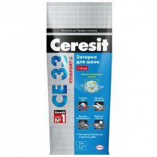 Затирка № 13 AQUASTATIC CE33 Антрацит 2кг CERESIT