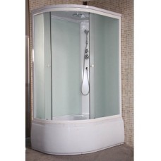 Душевая кабина S-09R 120*80 мат.стекло., выс. поддон.