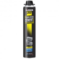 Клей пена. Проф. Зиггер CEMENT 850мл. 950г ВСЕСЕЗОННАЯ
