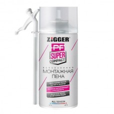 Пена монт. бытовая Зиггер SUPER COMPACT 210г.