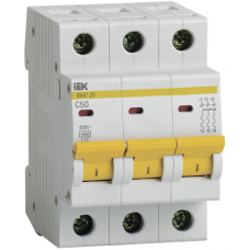 Автомат IEK 50А 3П (MVA 20-3-050-C)