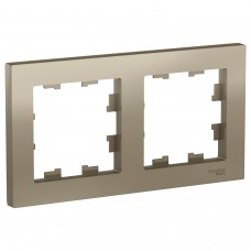 Рамка AtlasDesign 2мест. шампань ATN000502
