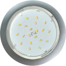 Спот Ecola GX53 5355 серебро лёгкий FS5355ECD